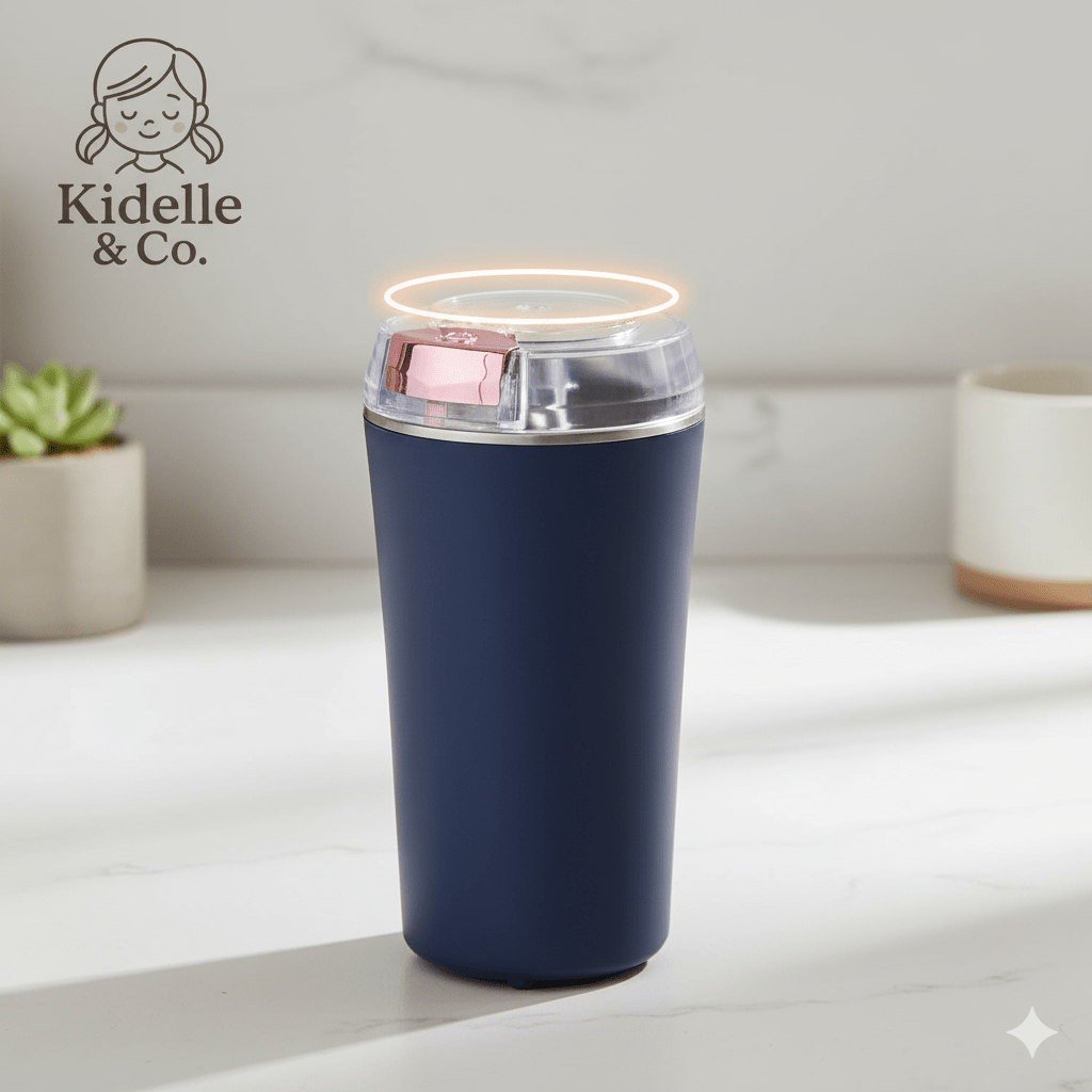 Electric Coffee Grinder & Masala Spice Grinder – Portable Stainless Steel 4 - Blade Dry Grinder (Medium) - KIDELLE & CO.
