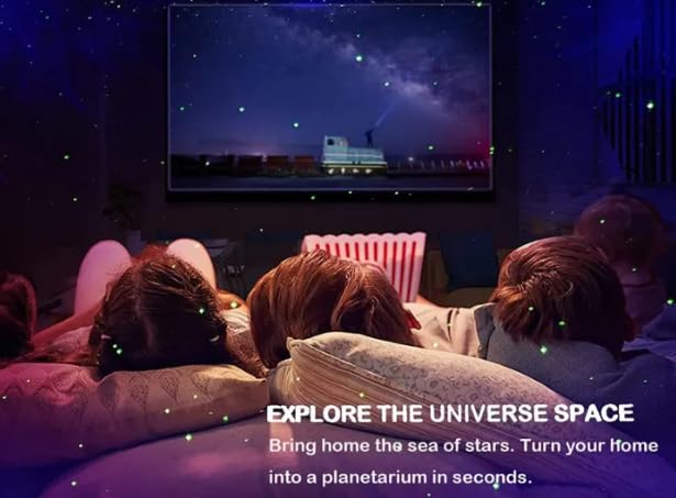 Toy Imagine Astronaut Light Lamp – Galaxy Projector Night Light & Space Toy for Kids Room Décor, LED Gift for Boys & Girls - KIDELLE & CO.